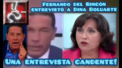 Fernando del Rincon entrevista a Dina Boluarte #fernandodelrincon #dinaboluarte #peru #lima #cuzco