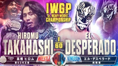 Hiromu Takahasi vs El Desperado (IWGP Jr. Heavyweight Championship)